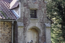 Domaine de Keravel - entrée de l'atelier de Paul Chardin