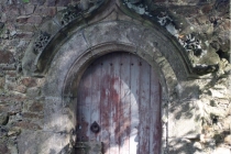 Domaine de Keravel - porte provenant du manoir de l'estang en Plélo