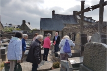 Visite du cimetière de Tréguier