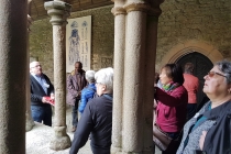Visite du cloître de Tréguier